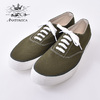 ANATOMICA WAKOUWA DECK SHOES LOW PINE GREEN/WHITE画像