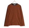 marka CREW NECK TEE L/S - organic cotton knit border - M23C-05CS02C画像