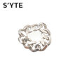 S'YTE Brass Curved Chain Ring ANTIQUE SILVER画像