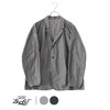 GOLD COTTON/SILK CHAMBRAY TAILORED JACKET 23A-GL15255画像