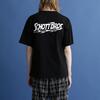 Schott S/S T-SHIRT "FIRE SCRIPT" 7823134032画像