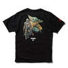 DC SHOES STAR WARS MANDO GLAMOUR SHOT T-SHIIRT BLACK DST232037-KVJ0画像