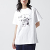 AVIREX ONE COLOR PIN UP GIRL PRINT T-SHIRT 7833134621画像