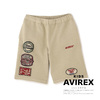 AVIREX KID'S WEST COAST FADE WASH SWEAT SHORT PANTS 7833113951画像