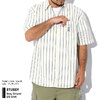 STUSSY Boxy Striped S/S Shirt 1110290画像