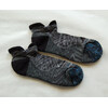 DARN TOUGH VERMONT Run No Show Tab Ultra-Lightweight with Cushion Space Gray 1039画像