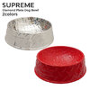 Supreme 23SS Diamond Plate Dog Bowl画像