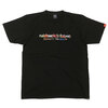 APPLEBUM raidback fabric Logo (K.B.A.S.) T-shirt BLACK画像