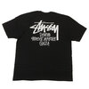 STUSSY × DOVER STREET MARKET STOCK DSM GINZA TEE BLACK画像