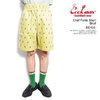 COOKMAN Chef Pants Short Skull Beige -BEIGE- 231-31937画像