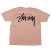 STUSSY × OUR LEGACY WORK SHOP YIN YANG PIGMENT DYED TEE BLUSH画像