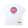 THE NETWORK BUSINESS &times; SAPEur DETROIT TEE WHITEE TNBC0063-0001画像