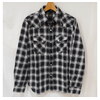THE FLAT HEAD OMBRE CHECK FLANNEL WESTERN SHIRT FN-SNW-005L画像