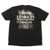 STUSSY SUMMER LB TEE BLACK画像