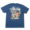 STUSSY KITTENS TEE MIDNIGHT画像