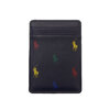 POLO RALPH LAUREN Allover Pony Leather Magnetic Card Case NAVY画像