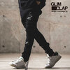 GLIMCLAP Embroidered sweat pants 15-077-GLA-CD画像