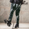 GLIMCLAP Black-and-white patterned jersey pants 15-074-GLA-CD画像
