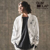 GLIMCLAP Hand writing-esque pattern stand zip jersey 15-070-GLA-CD画像