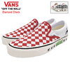 VANS Classic Slip-On 98 DX Diamond Check Red/White VN0A7Q58Y52画像