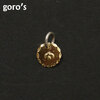 goro's 平打ち 全金メタル 小 GOLD画像