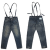 JOHNBULL サスペンダー デニム ワークパンツ Wユーズドウォッシュ JL231P42画像