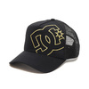 DC SHOES 23 DOUBLEUP MESH SNAPBACK BLACK x GOLD DCP232305-BKG画像