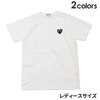 PLAY COMME des GARCONS LADYS BLACK HEART TEE画像