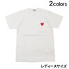 PLAY COMME des GARCONS LADYS RED HEART TEE画像