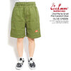 COOKMAN Chef Pants Short Front pocket Olive -OLIVE GREEN- 231-31953画像