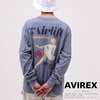 AVIREX LONG SLEEVE T-SHIRT STATUE OF LIBERTY 7833230058画像