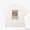 atmos × ONE PIECE WANTED POSTER T-SHRTS WHITE×KID MA23S-TS070画像