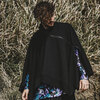 NO ID. BLACK 3wayリブZIPポンチョ 453006-532T画像