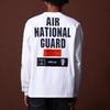 AVIREX AIR NATIONAL GUARD PATCH & PRINT L/S T-SHIRT 7833230053画像