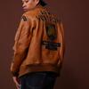 AVIREX AGED LEATHER TYPE MA-1 JACKET WEST POINT 7833250079画像