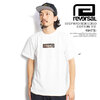 reversal LEOPARD BOX LOGO COTTON TEE -WHITE- RV23AW001画像