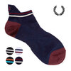 FRED PERRY TIPPED RIB ANKLE SOCKS F19999画像
