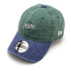 NEW ERA 9TWENTY Acid Wash オークランド・アスレチックス グリーン ネイビーバイザー 13750693画像