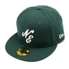 NEW ERA 59FIFTY Classic Logo クラシックロゴ ダークグリーン 13751164画像
