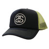 STUSSY SS LINK TRUCKER CAP NAVY画像