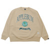 APPLEBUM College Logo Big Crew Sweat SAND画像