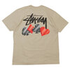 STUSSY SUITS TEE KHAKI画像