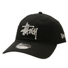 STUSSY BASIC 9TWENTY CAP BLACK画像
