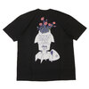STUSSY FLOWER BOMB TEE BLACK画像