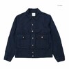 Soundman Track Jacket - NEVADA - インディゴ染め刺し子 943M-655W画像