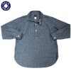 POST OVERALLS 1201 NO.1 Classic Chambray Shirts indigo画像