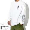 TOY MACHINE Rocket Sect Embroidery L/S Tee TMFDLT2画像