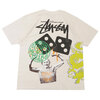 STUSSY STRIKE PIG DYED TEE NATURAL画像