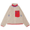 patagonia 23FW M's Classic Retro-X Jacket NATURAL W/TOURING RED 23056画像