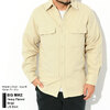 BIG MIKE Heavy Flannel Beige L/S Shirt 102235204画像